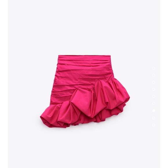 Zara Draped Mini Skirt Limited Edition - Picture 2 of 12